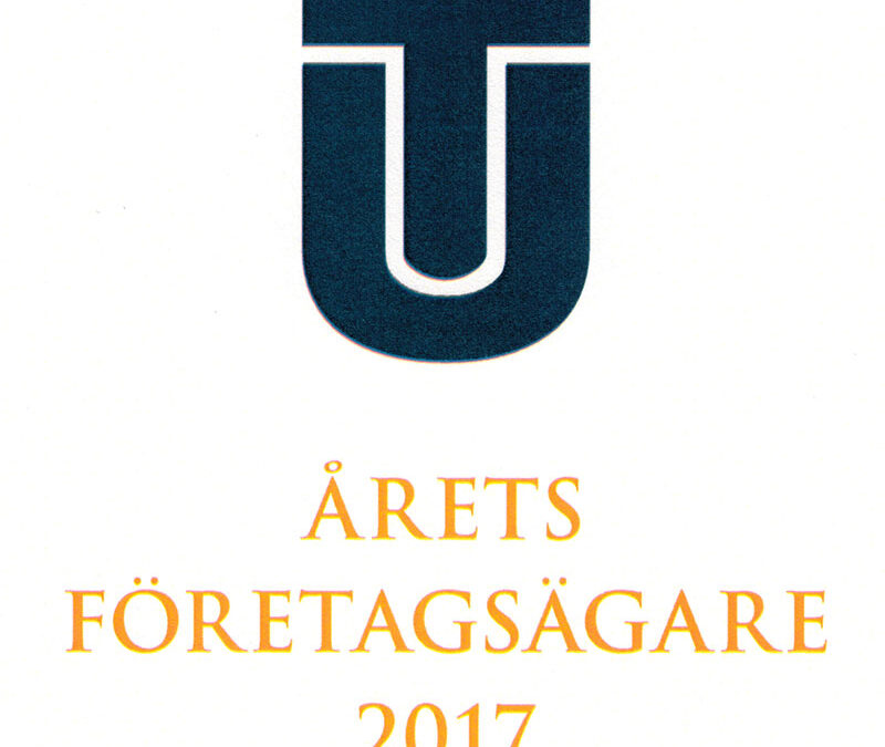 Årets företagsägare 2017!